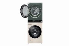 Tháp máy giặt cao cấp LG WashTower 21Kg + sấy 16Kg WT2116SHEG MỚI 2023