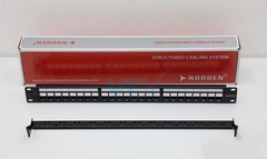 Patch Panel Cat6 UTP 24 Port NORDEN 121-01P18124B