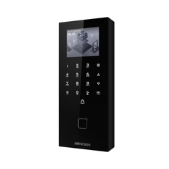 Máy chấm công, kiểm soát cửa bằng thẻ cảm ứng DS-K1T807EBWX-QRE1 – giá đại lý