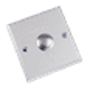 Nút bấm mở cửa EX-800BC, chất liệu bằng Inox, đã được gắn điện, kích thước 86L86W20T(mm), Hiệu Zkteco, Mới 100%