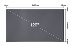 Màn chiếu tương phản cao 120 inch ALR Epson ELPSC36