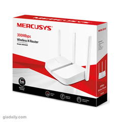 Router Wi-Fi Mercusys MW305R chuẩn N 300Mbps 3 ăng-ten - Giá Đại Lý
