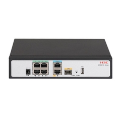 H3C MSR610 Enterprise 6-Port Gigabit Ethernet Router (2GE WAN(1GE+1SFP), 4GE LAN/WAN)