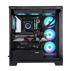 VỎ CASE SAMA 4502 BLACK (ATX - 3 FAN ARGB)