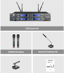 Đầu thu hệ thống micro hội nghị 8 kênh Takstar G108