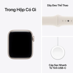 Apple Watch SE 3 40mm (SM) Starlight (Trắng) (MEP64SA/A)