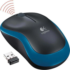 Chuột Quang Không Dây Logitech M185 (Xanh) 910-002502