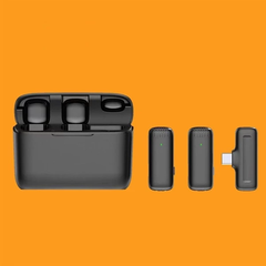 Micro cài áo không dây V2 (Dual Channel) Type-C