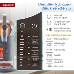 Máy làm kem tuyết, đá xay Fujihome SIM15 bình 2,5L - giá đại lý cho quán