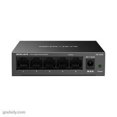 Switch 5 cổng Gigabit Mercusys MS105GS vỏ thép để bàn - Giá Đại Lý