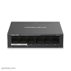 Switch PoE 6 cổng Mercusys MS106LP 4 cổng PoE+ 40W - Giá Đại Lý