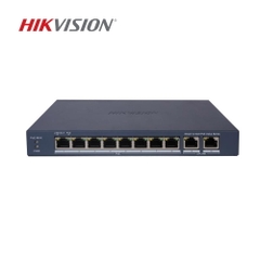 Switch mạng thông minh 8 cổng PoE Hikvision DS-3E1310P-SI