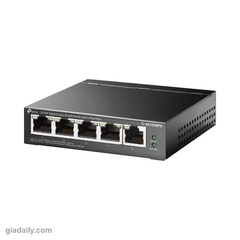 Switch PoE Easy Smart 5 cổng Gigabit TP-Link TL-SG105MPE 4 cổng PoE+ - Giá Đại Lý
