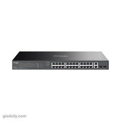 Switch PoE Omada 28 cổng Gigabit TP-Link ES228GP 24 cổng PoE+ 250W - Giá Đại Lý