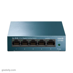 Switch 5 cổng Gigabit TP-Link LiteWave LS105G vỏ thép để bàn - Giá Đại Lý