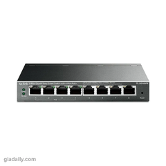 Switch PoE Easy Smart 8 cổng Gigabit TP-Link TL-SG108PE 4 cổng PoE+ - Giá Đại Lý
