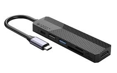 Đế cắm đa năng 6 trong 1 cổng Type C MDK-6P-BK-BP