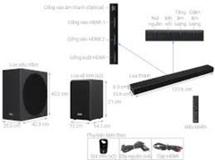 Loa Soundbar Samsung HW-Q90R 7.1.4ch