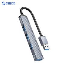 Bộ chia USB HUB ORICO 4 cổng USB 3.0 & 2.0 AH-A13-GY-BP