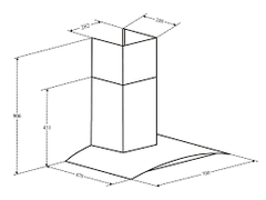 MÁY HÚT MÙI CANZY CZ 3470