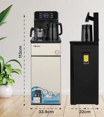 CÂY NƯỚC NÓNG LẠNH BÌNH ÂM KẾT HỢP BÀN PHA TRÀ, CAFE FUJIHOME TBD22