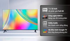 Smart Tivi TCL 32 inch Android 11 [ 32S5400A ]