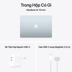 MacBook Air M4 13.6 inch/70W/XANH (SKY BLUE) (Z1H9001AS)