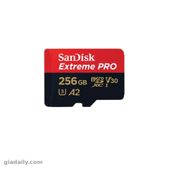 Thẻ Nhớ microSDXC SanDisk Extreme Pro 256GB V30 A2 - Giá Đại Lý