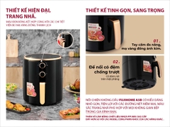Nồi chiên không dầu Fujihome A5B 5.5 Lít