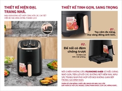 NỒI CHIÊN KHÔNG DẦU FUJIHOME A4EB 4.5LÍT