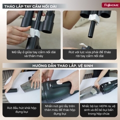Máy hút bụi cầm tay Fujihome VC06