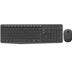 Bộ Bàn phím và Chuột không dây Logitech MK235 Xám (920-007937)