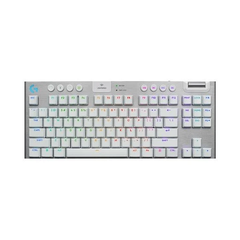 Bàn phím cơ không dây Logitech G915 X TKL Lightspeed Wireless/RGB/Tactile (Trắng) (920-012738)