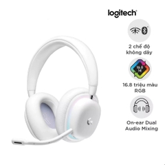 Tai nghe gaming Logitech G735 Off-white Aurora Collection (981-001084)