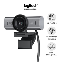 Webcam Logitech MX BRIO Ultra HD 4K (Đen) (960-001548)