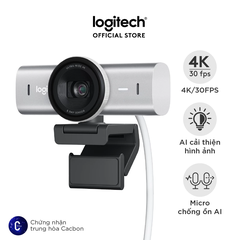 Webcam Logitech MX BRIO Ultra HD 4K (Xám) (960-001561)