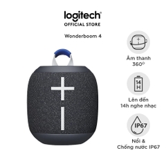 Loa Bluetooth Logitech Ultimate Ears WONDERBOOM 4 (Đen) (984-001900)