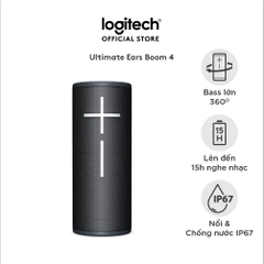 Loa Bluetooth Logitech Ultimate Ears BOOM 4 (Đen) (984-001970)