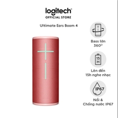 Loa Bluetooth Logitech Ultimate Ears BOOM 4 (Đỏ) (984-002007)