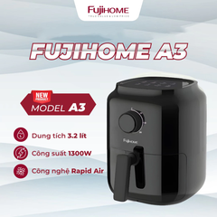 Nồi chiên không dầu mini Fujihome A3B