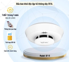 Đầu báo khói độc lập 4G Model SF-11