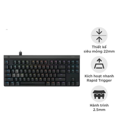Bàn phím có dây Logitech G515 RAPID TKL RGB (Đen) (920-013868)