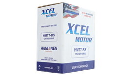 Ắc quy XCEL (SH, Lead cũ, SCR) 7 cao - Model: HMT7