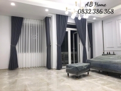 Màn cửa/ Rèm cửa vải chống nắng 2 lớp