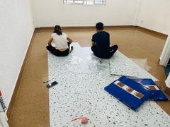 SÀN NHỰA GIẢ GẠCH KEO SẴN 1,8li - 2li