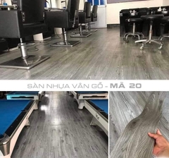 SÀN NHỰA GIẢ GỖ KEO SẴN 1,8- 2li