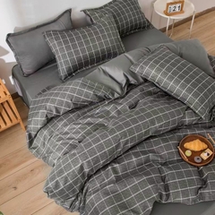 BỘ DRAP POLY GỒM DRAP, MỀN, 2 VỎ GỐI NẰM