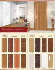 Cửa Nhựa PANEL vân gỗ
