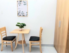 Bàn 2 tầng chân chum mặt tròn 60*60cm