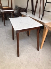 Bàn ăn mặt nhựa giả đá 60*80cm